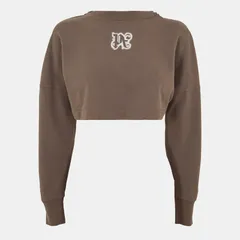 パーム・エンジェルス レディース トップス Tシャツ PALM ANGELS Palm LS Neon Lgo Tee Ld53 Grey グレーのサムネイル