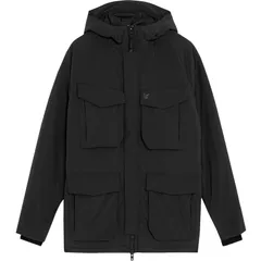 ライルアンドスコット メンズ アウター ジャケット・ブルゾン パーカー コート Lyle and Scott Parka Coat Black Ice X002 ブラックのサムネイル