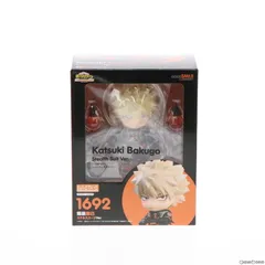 GOODSMILE ONLINE SHOP限定 ねんどろいど 1692 爆豪勝己(ばくごうかつき) ステルススーツVer. 僕のヒーローアカデミア THE MOVIE ワールドヒーローズミッション 完成品 可動フィギュア グッドスマイルカンパニー