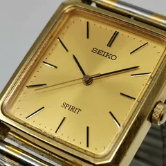 SEIKO SPIRIT スピリット　7N01-5180 腕時計　メンズ　ゴールドカラー　中古品　動作未確認 管理番号KKVJIMKO35