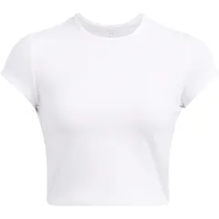 アンダーアーマー レディース トップス Tシャツ Under Armour Baby Tee Ld99 White ホワイト