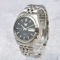 SEIKO 5 セイコーファイブ メンズ腕時計 7S26-01V0 自動巻き デイデイト 裏スケ 稼働品 249