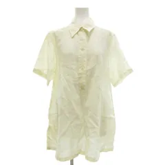 マックスマーラ ウィークエンドライン MAX MARA WEEKEND LINE 美品 シャツ ブラウス 麻 リネン M 白 ホワイト 半袖 プルオーバー /YJ ■YHS12のサムネイル