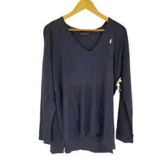 ポロラルフローレン POLO RALPH LAUREN ポニー刺繍 Vネック コットンニット セーター メンズ import：XL 