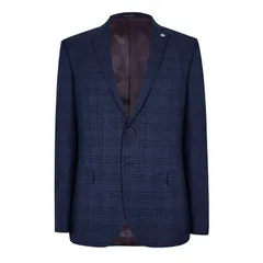 テッドベーカー メンズ アウター ジャケット・ブルゾン Ted Baker TB T Munro Check Jkt Sn41 NavyWine ネイビーのサムネイル