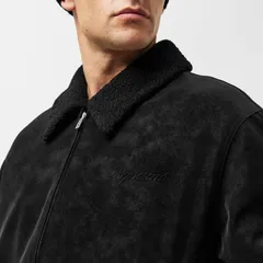 リプレゼント メンズ アウター ジャケット・ブルゾン Represent Menshearling Jacket Jet Black ブラックのサムネイル