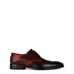ジェフリーウェスト メンズ シューズ スニーカー ブローグ JEFFERY WEST Jeffery Scar Brogue Sn00 BlackBurgundy ブラック