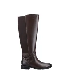ハッシュパピー レディース シューズ ブーツ・レインブーツ Hush Puppies Vanessa Calf Boot Brown ブラウンのサムネイル