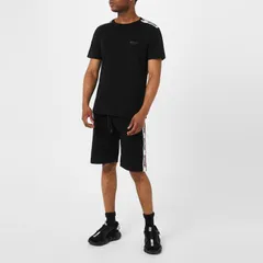 モスキーノ メンズ シューズ スニーカー メッシュ Moschino Mesh Teddy Low Top Trainers Black 00A ブラックのサムネイル