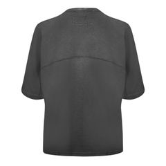 リプレゼント メンズ トップス Tシャツ Represent Menstepped Hem Oversized TShirt Stained Black ブラック