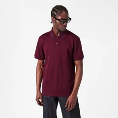 アレキサンダー・マックイーン メンズ トップス ポロシャツ 半袖 Alexander McQueen MenshortSleeve Polo Shirt Bordeauxのサムネイル