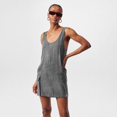 リプレゼント レディース トップス ワンピース Represent Womens Rep Swirl Dress with Utility Pockets Jet Black ブラック