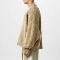 フィアオブゴッド メンズ アウター ニット・セーター Vネック Fear Of God Overlapped VNeck Sweater PariskyBeige ベージュのサムネイル
