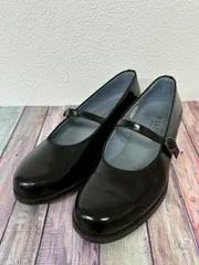 HARUTA ハルタ ストラップシューズ 24.5cm EE 日本製 黒 フォーマル