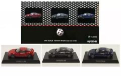 1/64京商 トヨタ86 限定カラー3台セット カルワザオンライン限定