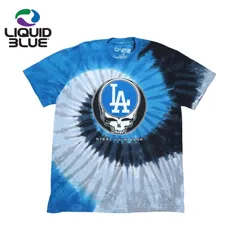 [新品/US輸入] LIQUID BLUE  リキッド ブルー TシャツLIQUID BLUE  GRATEFUL DEAD　ロサンゼルス　ドジャース LOS ANGELES DODGERS TIE-DYE 　 TEETEE  大谷翔平　山本由伸　佐々木朗希