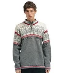 ダールオブノルウェイ メンズ アウター ニット・セーター Dale of Norway Vail Sweater SmokeOffWhite オフホワイトのサムネイル