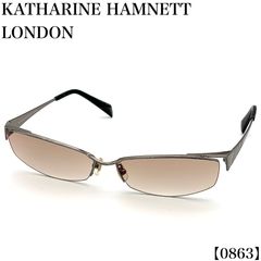 Katherine Hamnett サングラス メタルフレーム オーバル - メルカリ