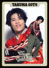【中古】コレクションカード(男性) [シークレット]：THE RAMPAGE from EXILE TRIBE/後藤拓磨/銀箔押し/「RUN RUN RAMPAGE！ ランラン・ダンス天国」フォトカードB