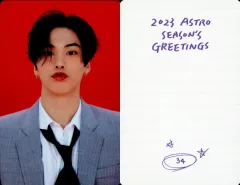 【中古】コレクションカード(男性) 34：ASTRO/ラキ(Rocky)/「ASTRO 2023 SEASON’S GREETINGS」 トレーディングカード