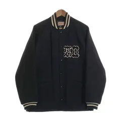 TENDERLOIN テンダーロイン 初期 メルトン ウール スタジアム ジャケット スタジャン ブラック Size Lのサムネイル