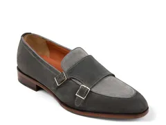 アンソニー ヴィア メンズ シューズ スリッポン・ローファー モンクストラップ モンク Anthony Veer Beaumont Monk Strap SlipOn Grey グレー