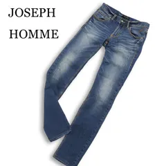 JOSEPH HOMME ジョセフ オム 通年★ ストレッチ ダメージ加工 スリム スキニー デニム パンツ ジーンズ Sz.44 メンズのサムネイル