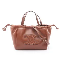 CELINE セリーヌ キュイル トリオンフ スモール カバ ドローストリング 2WAY ハンドバッグ