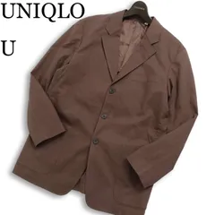 UNIQLO U ユニクロ ユー ルメール 春夏 背抜き 麻 リネン混★ リラックスフィット テーラード ジャケット Sz.S メンズ
