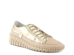 スプリングステップ レディース シューズ スニーカー Spring Step SuranaGlo Sneaker Womens Gold Metallic ゴールド