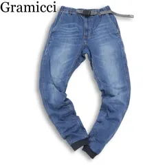 GRAMICCI × OSHMAN’S グラミチ オッシュマンズ別注★ ストレッチ クライミング デニム リブ パンツ ジーンズ Sz.XS メンズ