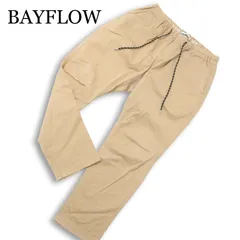 BAYFLOW ベイフロー 通年★ ストレッチ イージー テーパード パンツ Sz.2 メンズのサムネイル