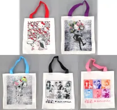 【中古】バッグ 全5種セット 「伊藤潤二 サンリオキャラクターズ トートバッグ」