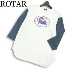 新品★ ROTAR ローター The STINKER BB Tee★ 7分袖 プリント Tシャツ カットソー Sz.XL メンズ 大きいサイズ ロカビリーのサムネイル