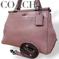 美品】COACH コーチ レザーハンドバッグ シボ革 F15176 - メルカリ