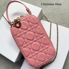 Lady Dior フォンホルダー ピンク - メルカリ