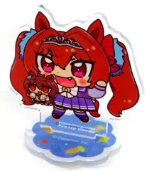 【中古】アクリルスタンド・アクリルパネル ダイワスカーレット＆アグネスタキオン 「ウマ娘 プリティーダービー POP UP STORE in マルイ ～春も夏も秋も冬もぬいぐるみといっしょ～ トレーディングアクリルスタンド～秋も冬もぬいぐるみといっしょ～」
