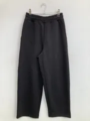 UNIQLO ユニクロ スウェットパンツ XS ブラック 無地 ワイド・ルーズ レギュラー ウエストゴム・紐