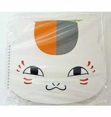 [중고] 노트·메모장 냥코 선생님(얼굴형) 링 노트＆씰 세트
