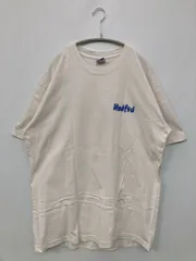 UNDEFEATED Tシャツ/カットソー LARGE ホワイト 前面プリント バックプリント ブランドロゴ ミドル丈 半袖 クルーネック(丸首)