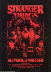 【中古】ポスター A3ポスターコレクション ALL FRIENDS WELCOME 「一番くじ ストレンジャー・シングス 未知の世界 Vol.2」 H賞