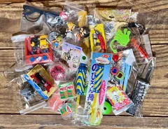 昭和~平成レトロ 駄玩具 まとめ売り フィギュア キーホルダー ミニ雑貨 オマケ