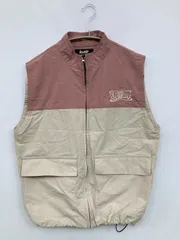 kutir クティール ベスト S ベージュ 無地 ワンポイント