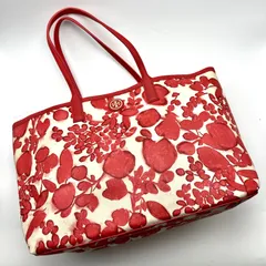 ★《極美品》 TORY BURCH トリーバーチ ロビンソン 　花柄　総柄 トートバッグ
