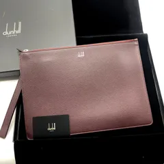 ★《新品未使用》 dunhill ダンヒル レザー クラッチバッグ セカンドバッグ