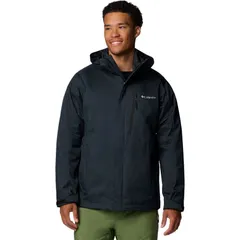 コロンビア メンズ アウター ジャケット・ブルゾン ジャケット Columbia Whirlibird V Interchange Jacket Mens Black Melange ブラック