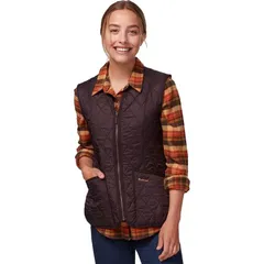 バブアー レディース トップス ベスト フリース Barbour Fleece Betty Liner Vest Womens Brown ブラウンのサムネイル