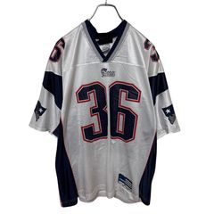 希少カラー NFL ダラス カウボーイズ ゲームシャツ Reebok 白黒 - メルカリ