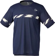 ダンロップ DUNLOP テニス GAME SHIRTユニセックス ゲームシャツ Tシャツ 半袖 トップス 吸水 速乾 ゲーム 試合 大会 練習 トレーニング 薄手 軽量 部活 クラブ活動  DAP1540 900 ブラック