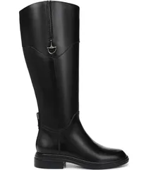 ナチュライザー レディース シューズ ブーツ・レインブーツ トール ブーツ レザー Naturalizer Oslo Leather Bit Hardware Tall Boots Black ブラック
